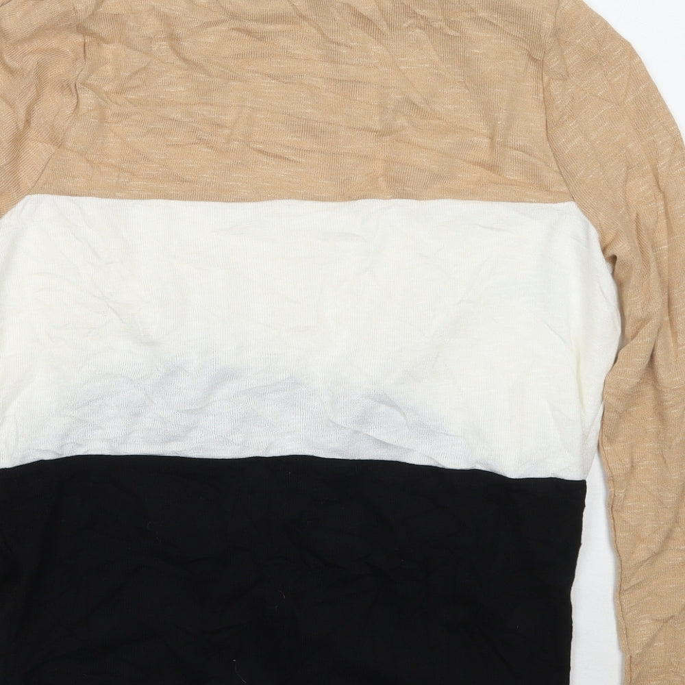 Newlook Womens Beige   Pullover Jumper Size M