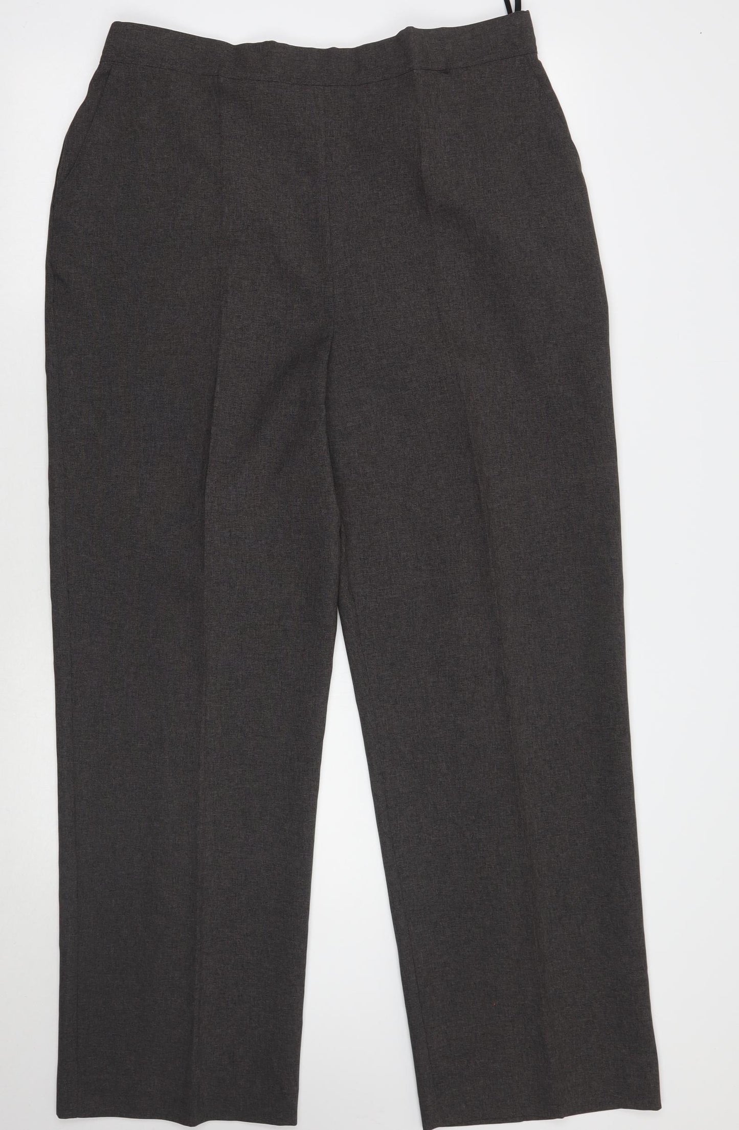 BM Womens Brown   Trousers  Size 16 L28 in