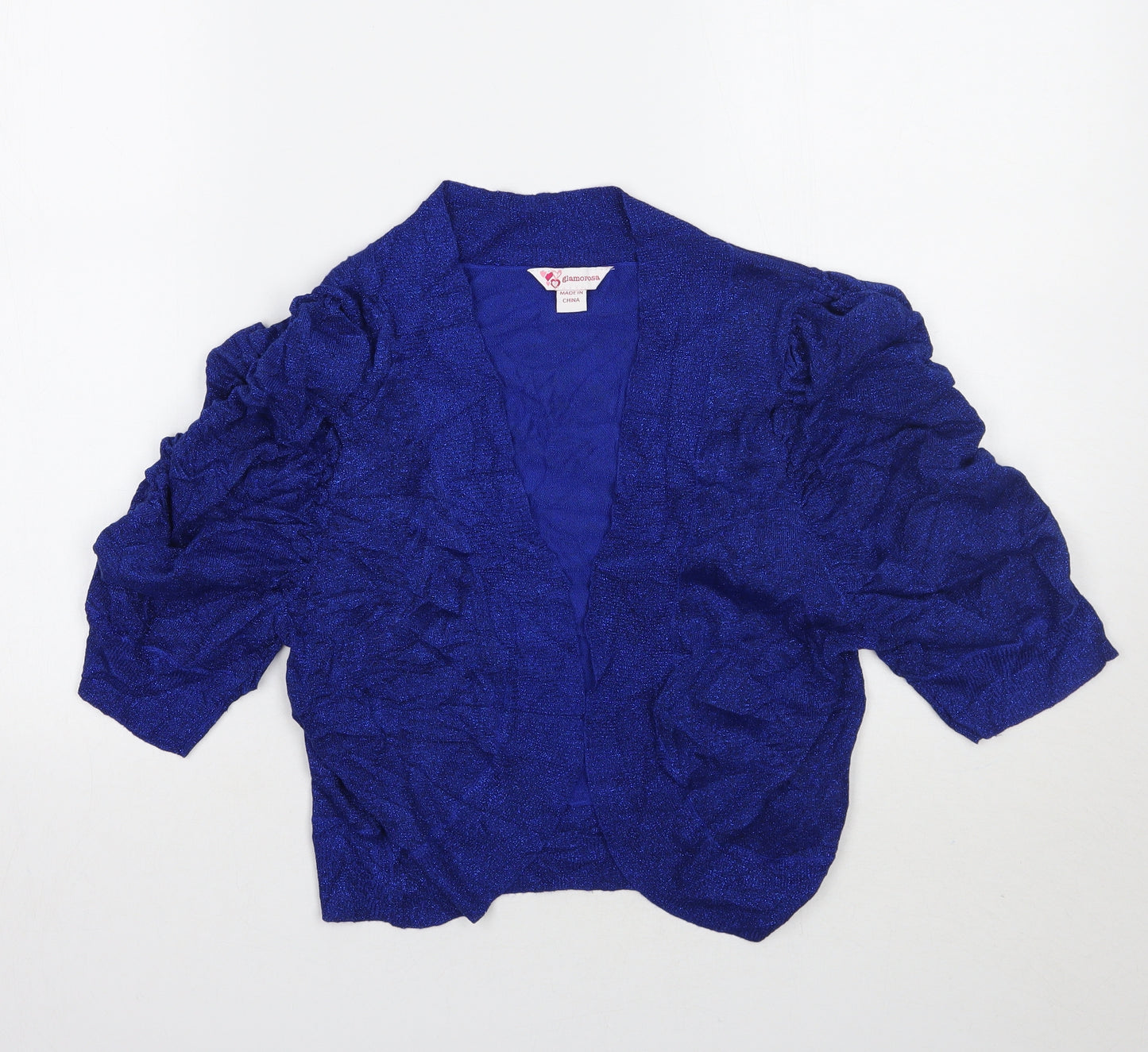 Glamarosa Womens Blue   Cardigan Jumper Size 16