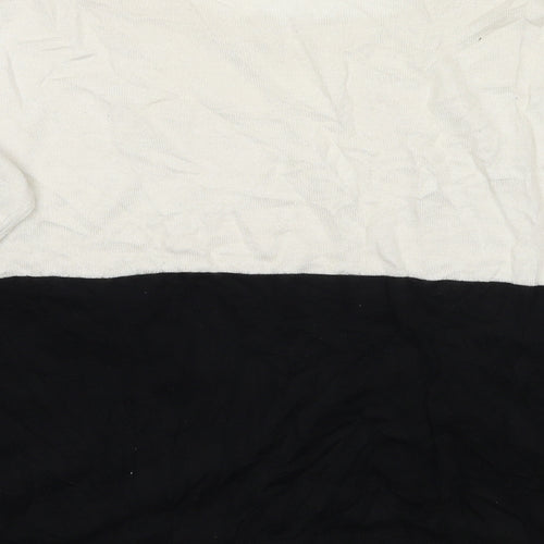 H&M Womens White   Pullover Jumper Size S