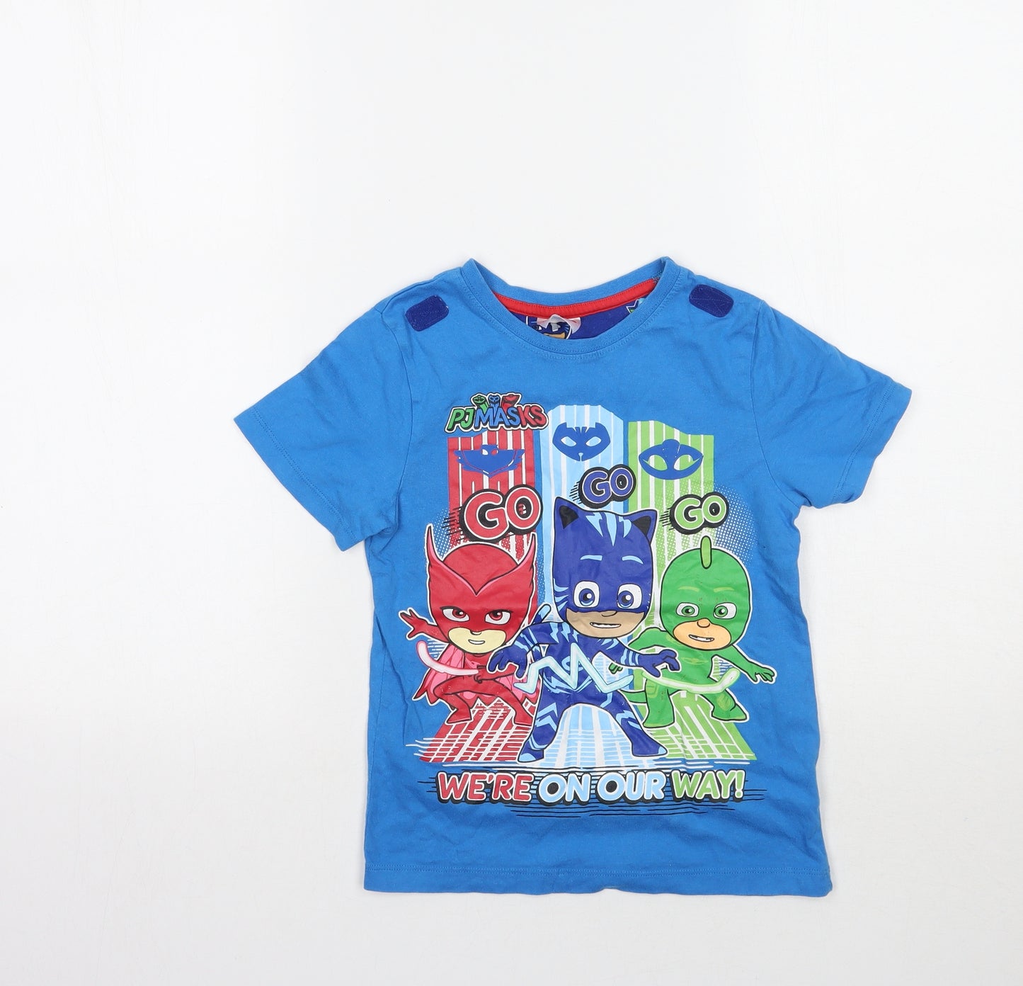 George Boys Blue   Basic T-Shirt Size 5-6 Years