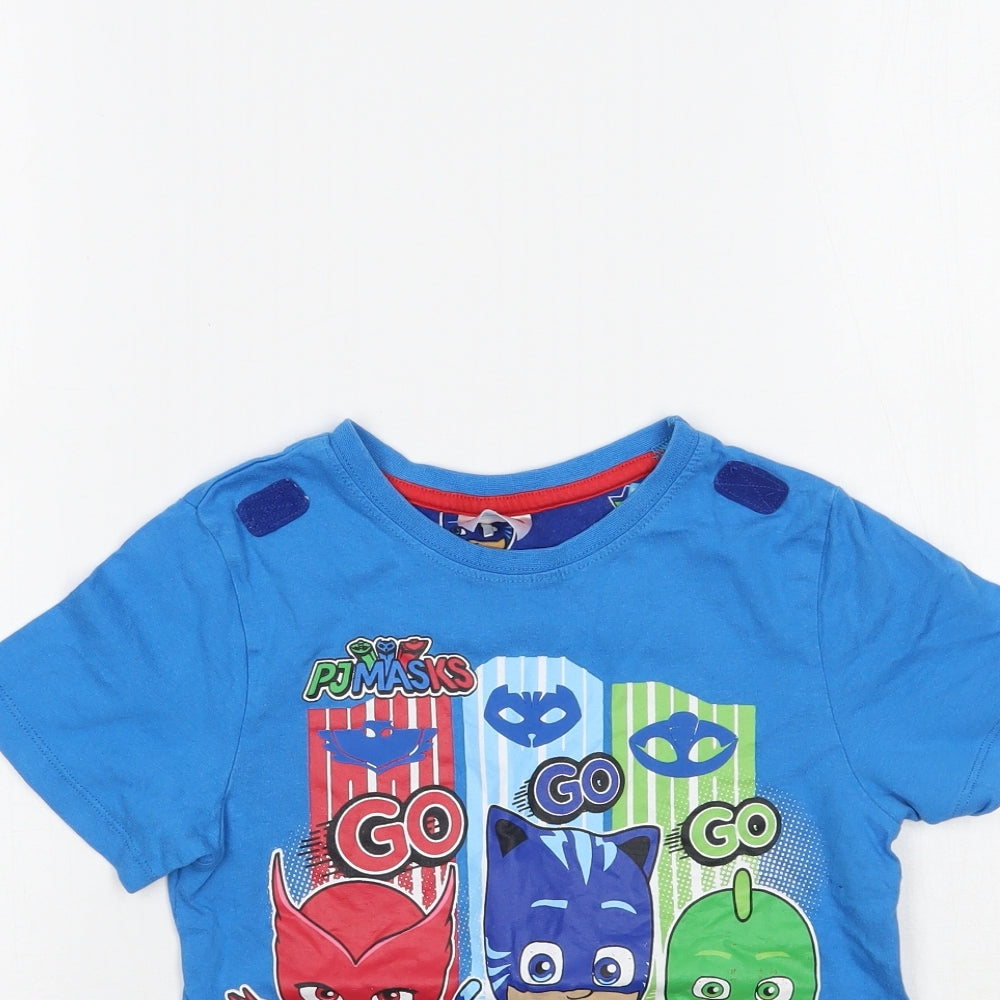 George Boys Blue   Basic T-Shirt Size 5-6 Years