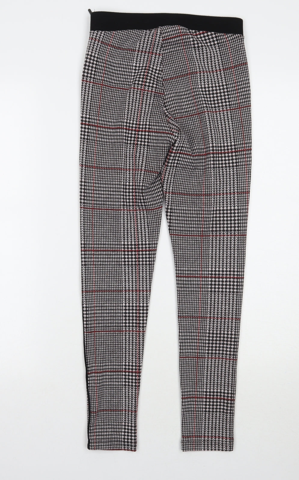 Topshop Womens Brown Check  Jegging Leggings Size 6 L26 in