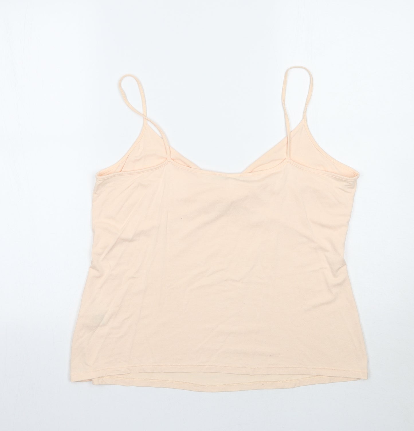 Marks and Spencer Womens Beige   Basic Tank Size 18