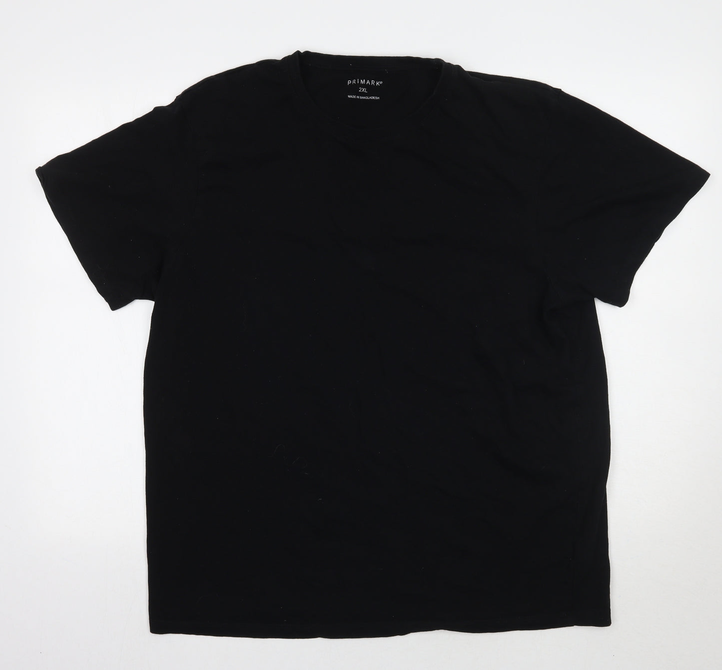Primark Mens Black    T-Shirt Size 2XL