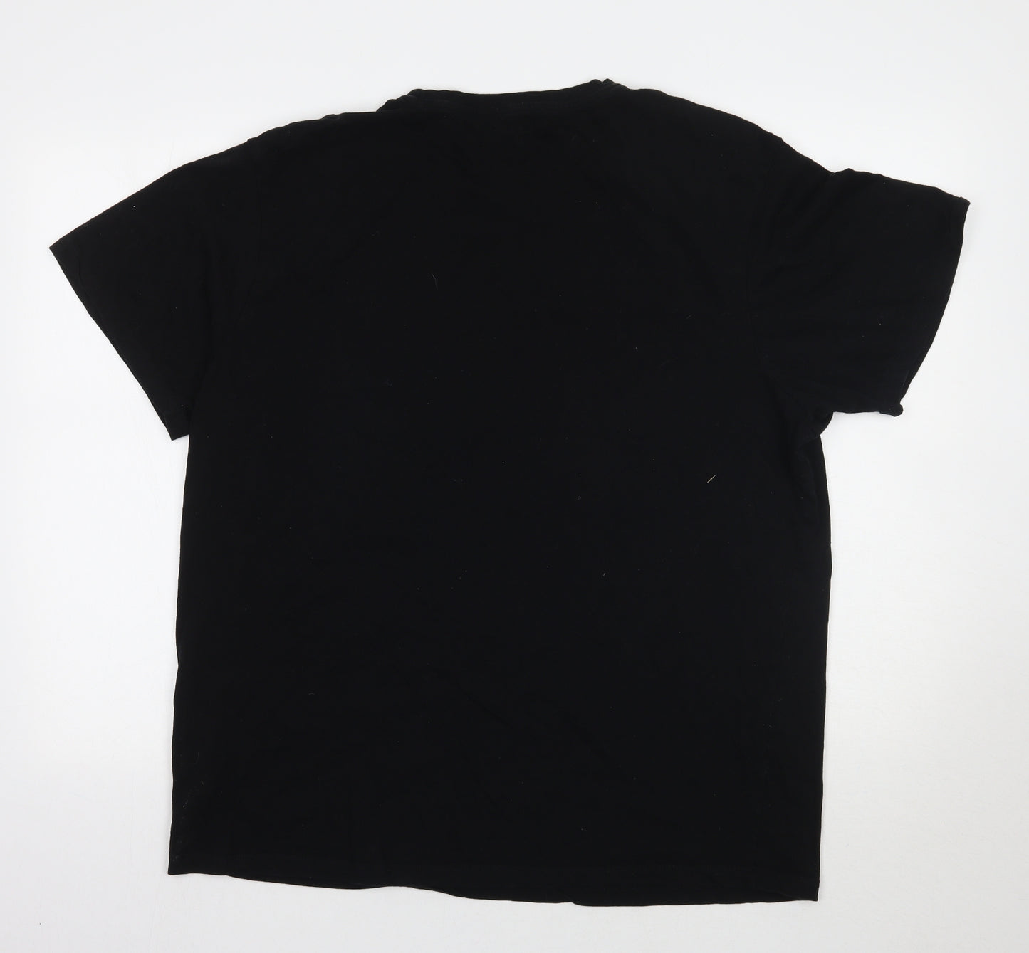 Primark Mens Black    T-Shirt Size 2XL