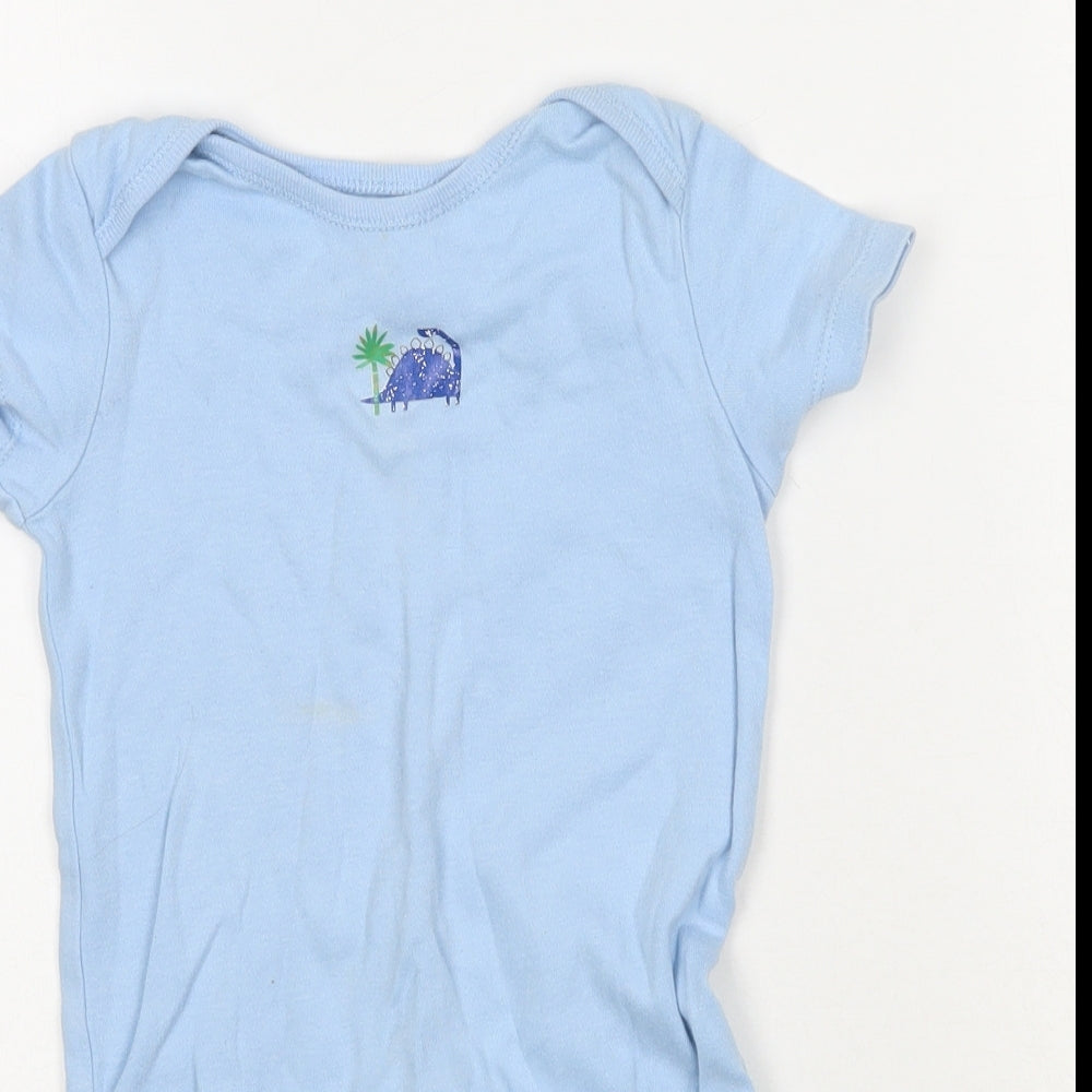 F&F Boys Blue   Babygrow One-Piece Size 18-24 Months