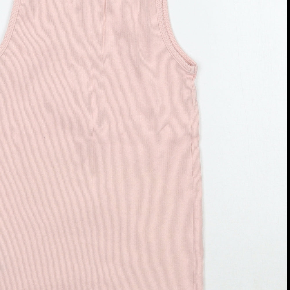 H&M Girls Pink   Basic Tank Size 9 Years