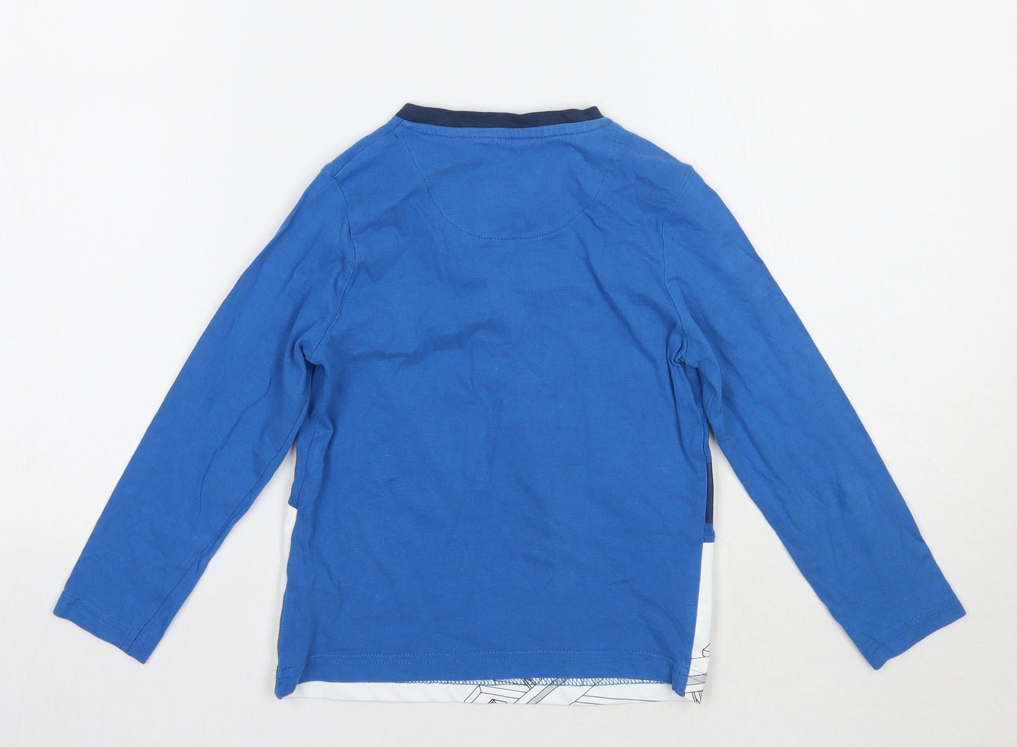 Marks and Spencer Boys Blue  Rayon Basic T-Shirt Size 5 Years  - Thomas the tank engine