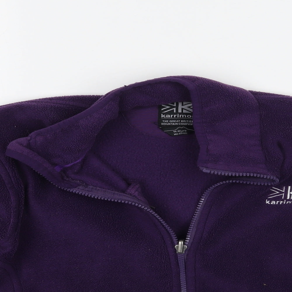 Karrimor Girls Purple   Jacket  Size 11-12 Years