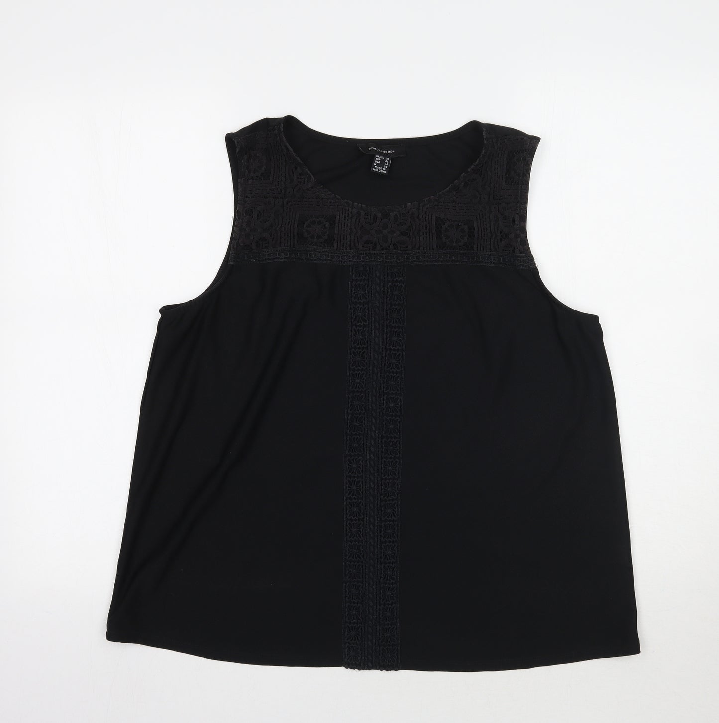 Primark Womens Black   Basic T-Shirt Size 18