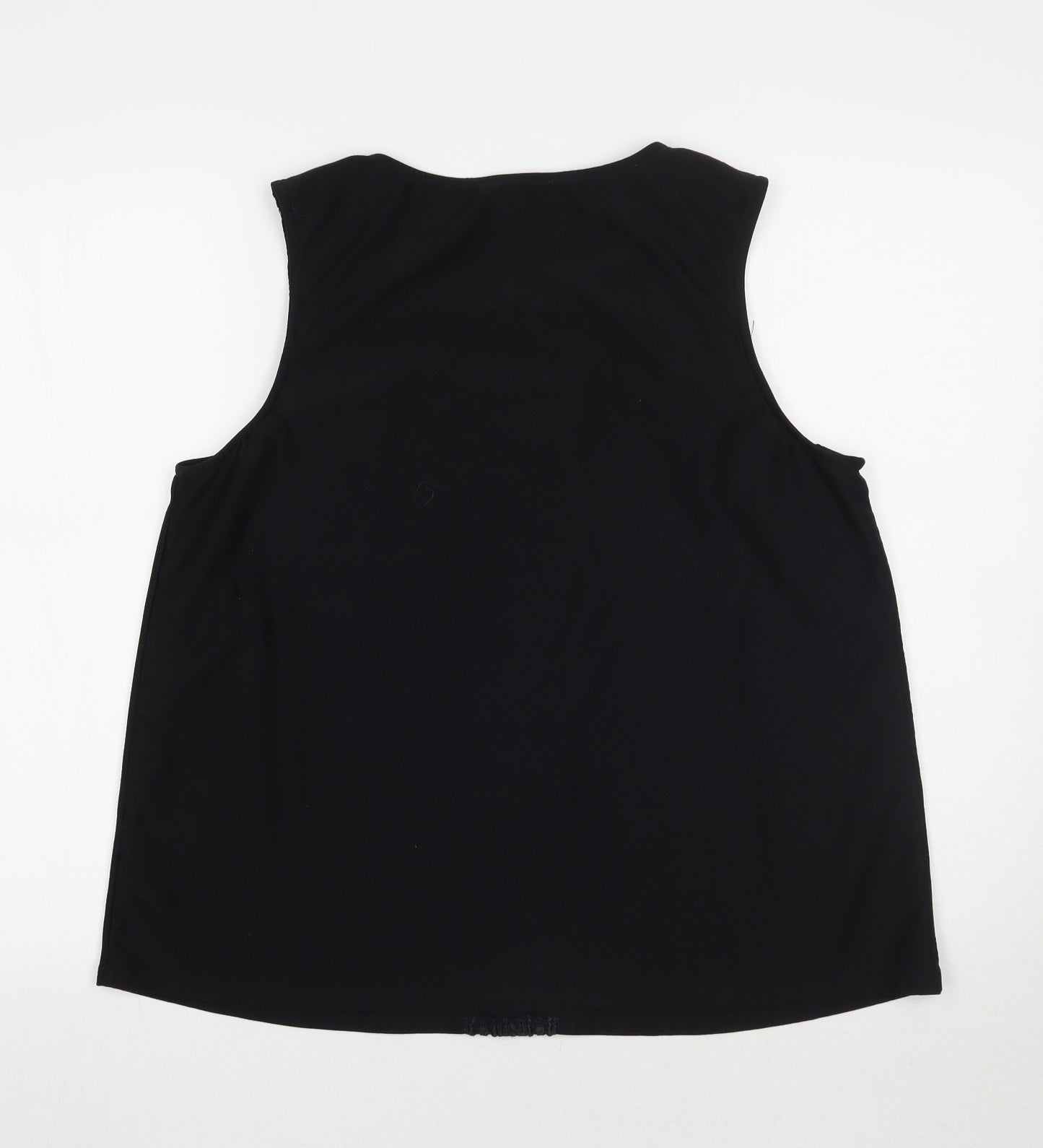 Primark Womens Black   Basic T-Shirt Size 18