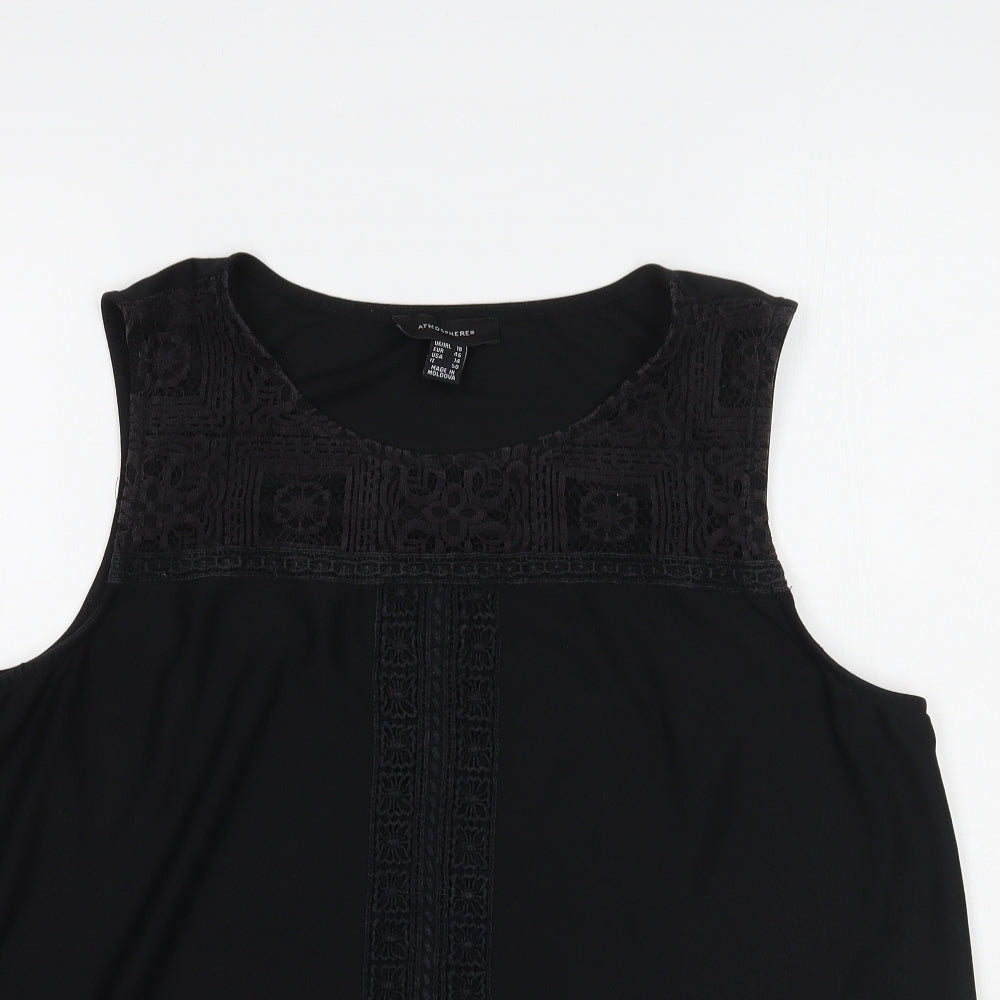 Primark Womens Black   Basic T-Shirt Size 18