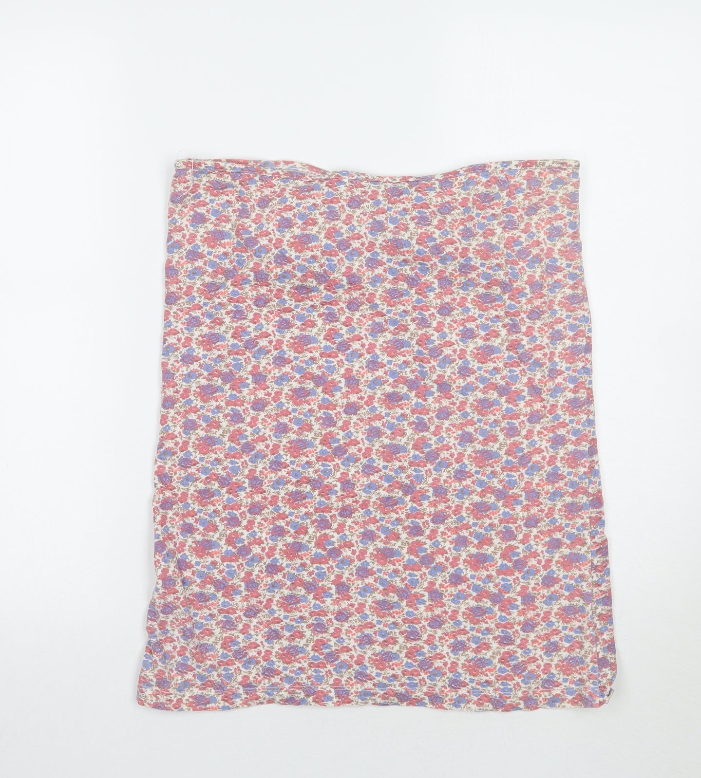 NEXT Womens White Floral  Basic Tank Size 16