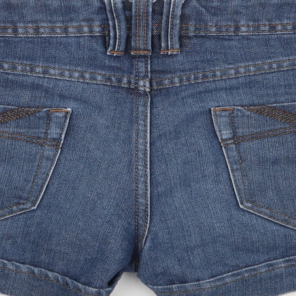 George Womens Blue   Hot Pants Shorts Size 16