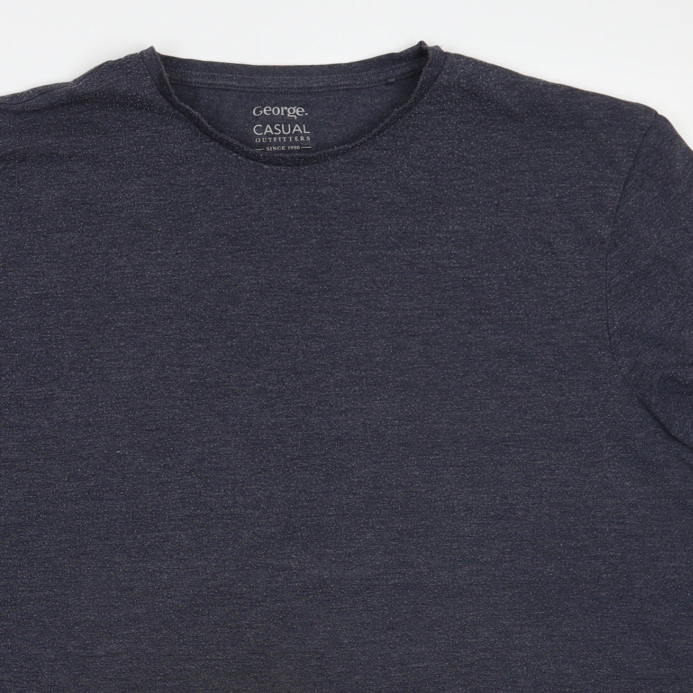 George Mens Blue    T-Shirt Size 2XL