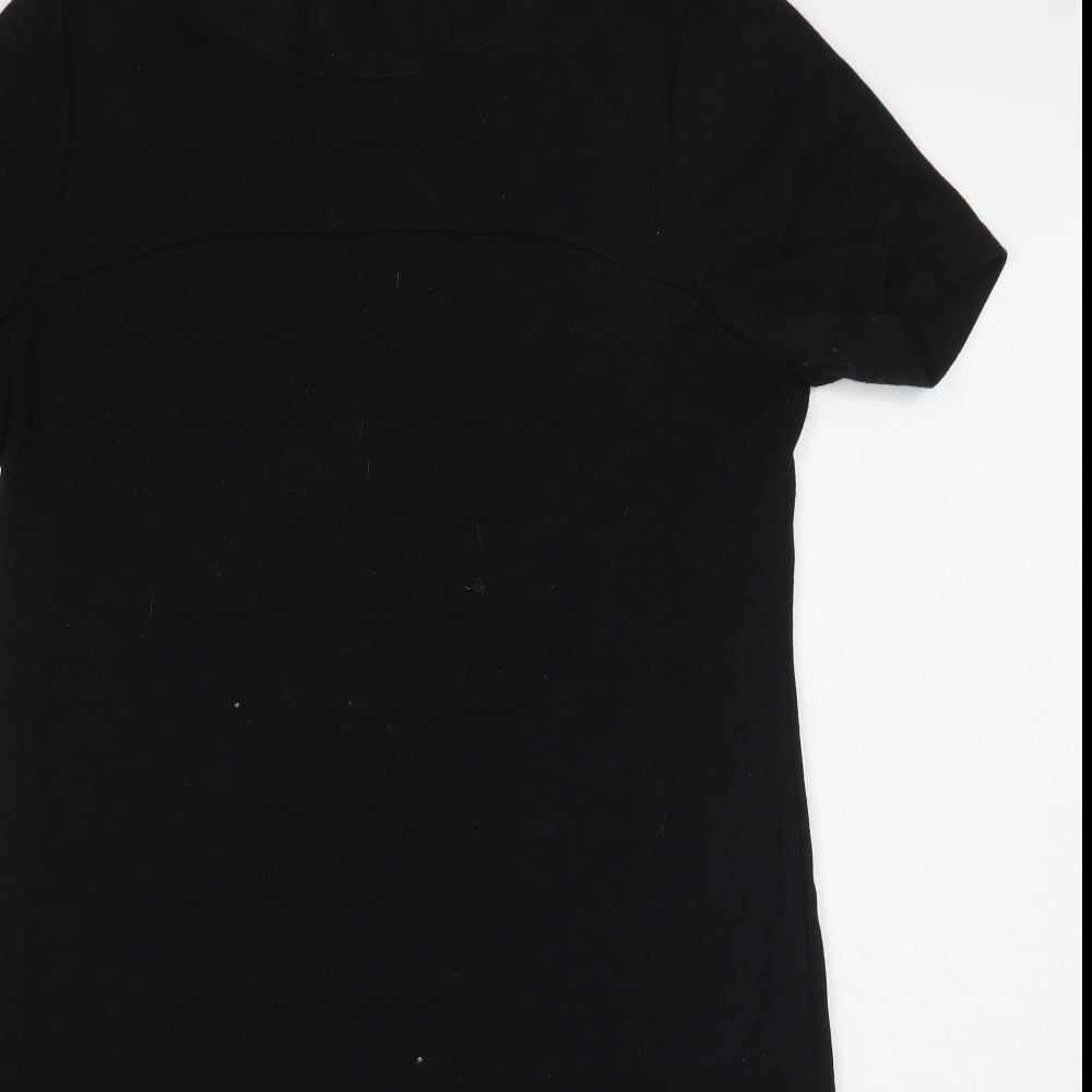 F&F Womens Black  Rayon A-Line  Size 14