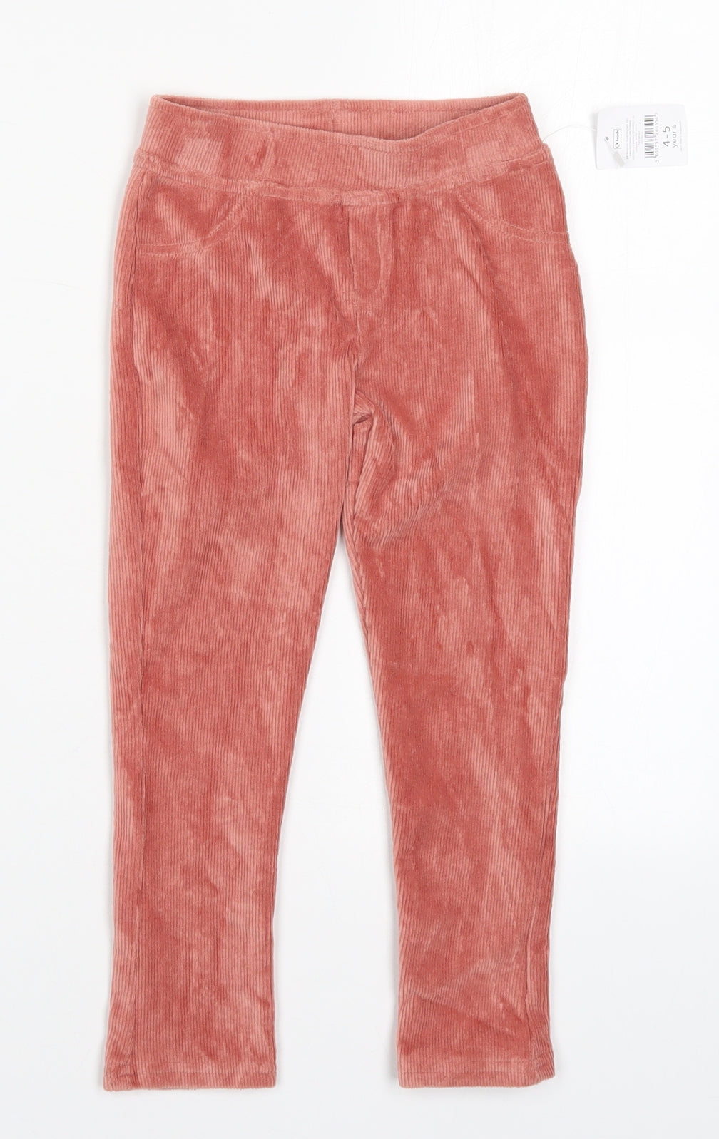 Nutmeg Girls Pink   Carrot Trousers Size 4-5 Years