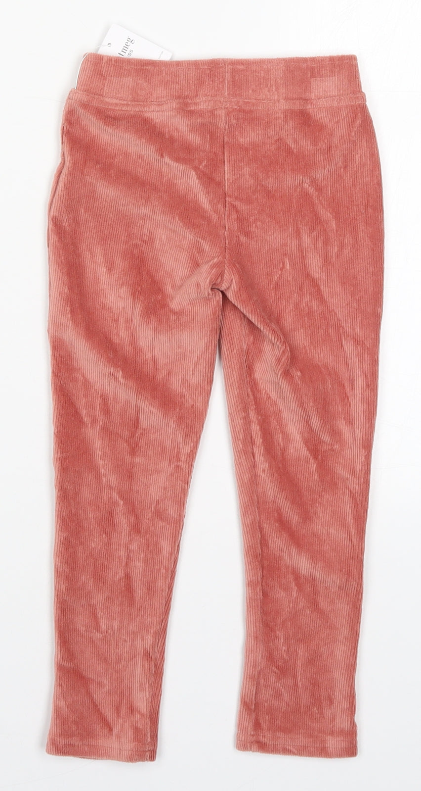 Nutmeg Girls Pink   Carrot Trousers Size 4-5 Years