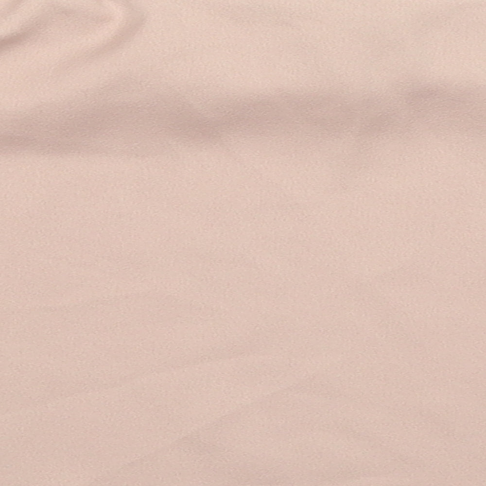 Topshop Womens Pink   Basic Blouse Size 8