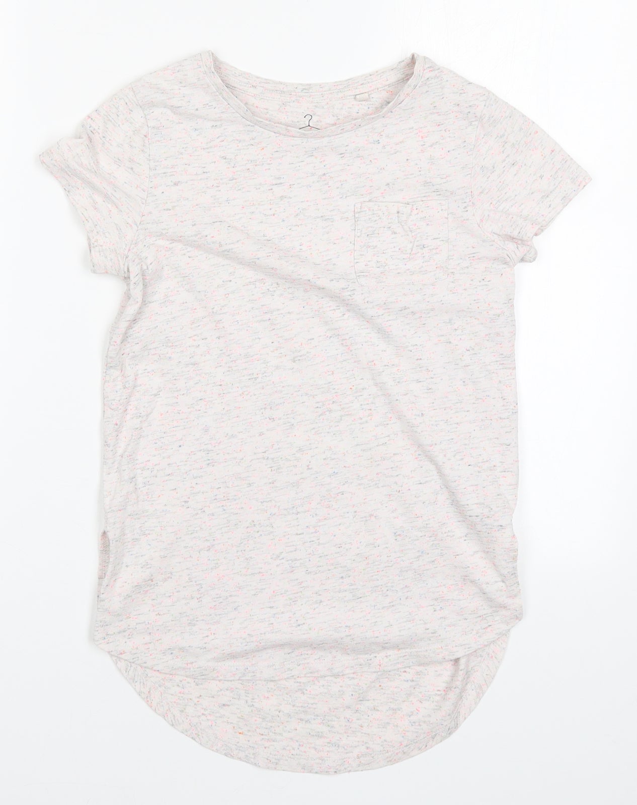 NEXT Boys Pink   Basic T-Shirt Size 8 Years  - Multi-coloured Flecks