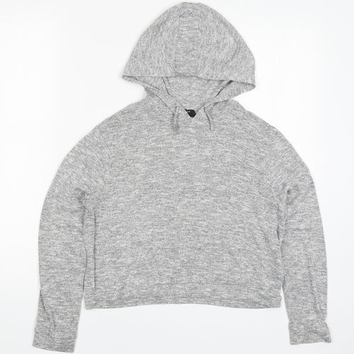 New Look Girls Grey   Pullover Hoodie Size 12-13 Years