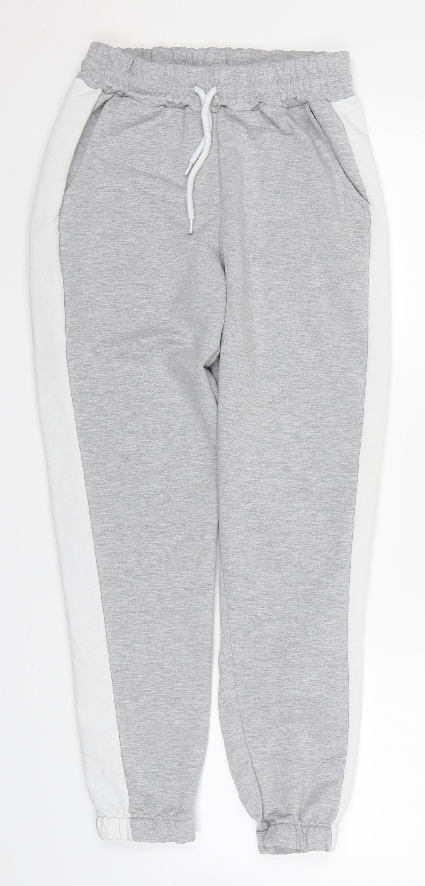 Boohoo Womens Grey   Sweatpants Trousers Size M L25 in