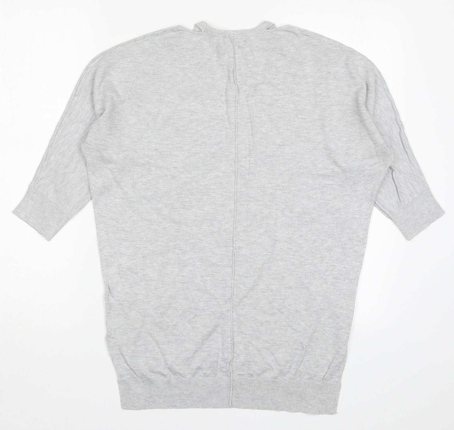 F&F Womens Grey  Knit Pullover Jumper Size 6