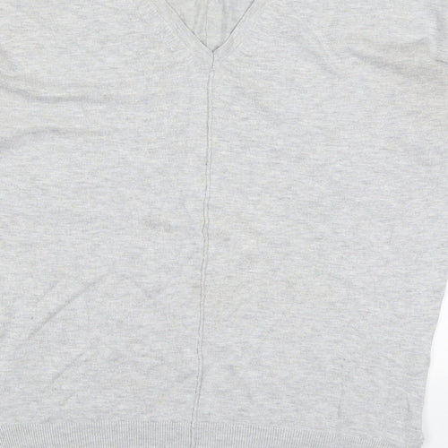 F&F Womens Grey  Knit Pullover Jumper Size 6
