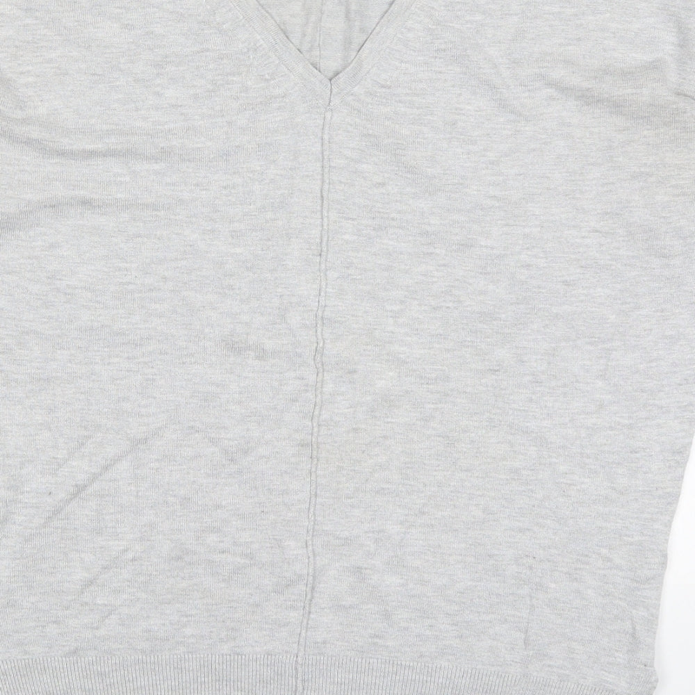 F&F Womens Grey  Knit Pullover Jumper Size 6