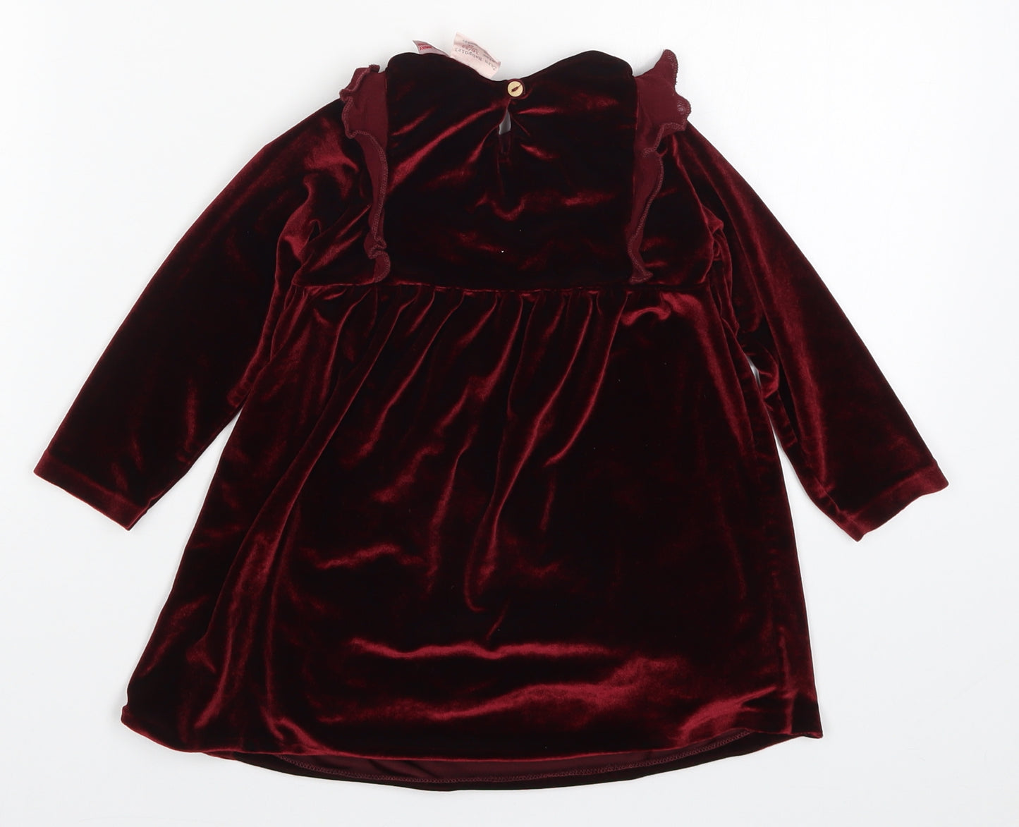 Zara Girls Red   A-Line  Size 18-24 Months  - Stars