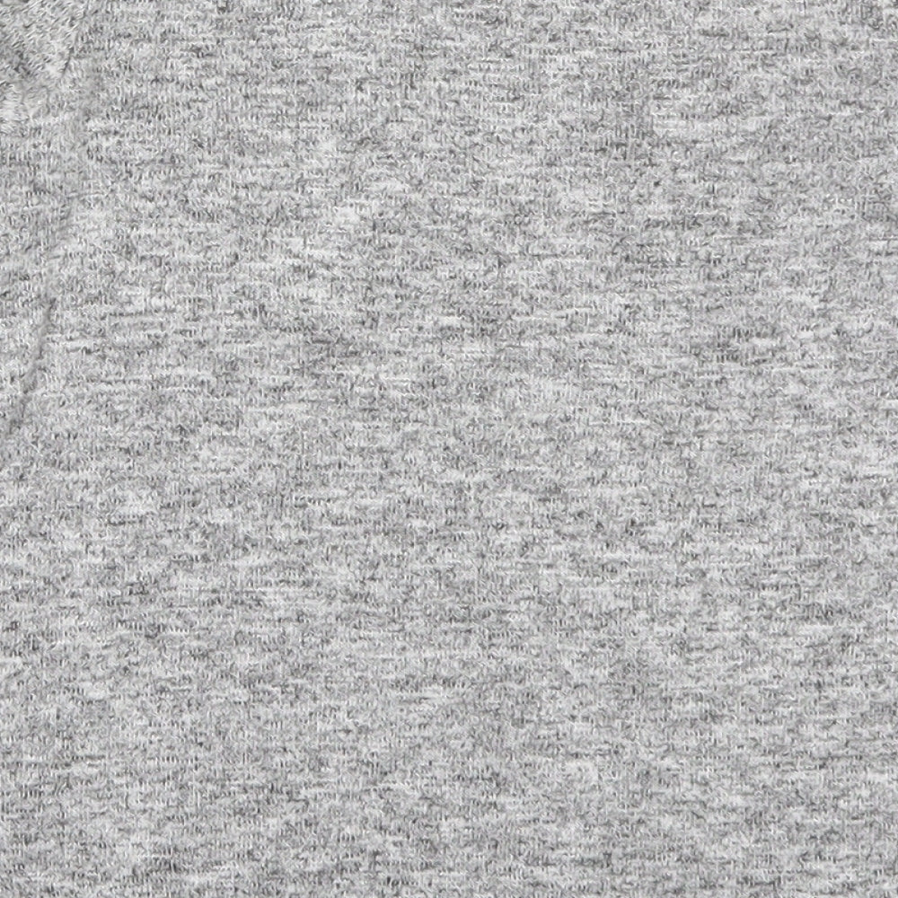 George Girls Grey   Basic T-Shirt Size 7-8 Years