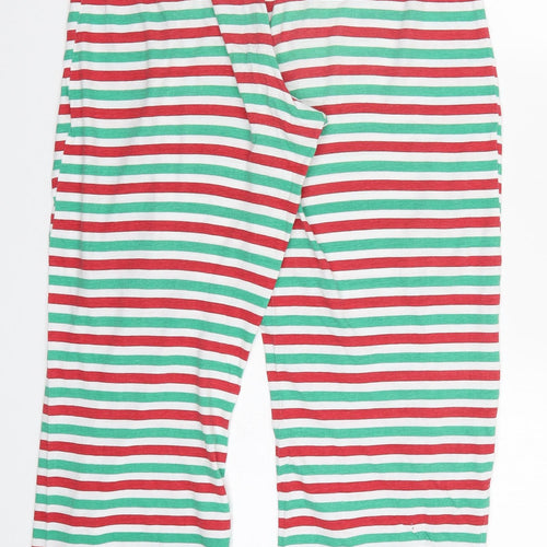 Finest Made Clothing Mens Green Striped  Trousers  Size S L27 in - Red and Green Pyjama Pants