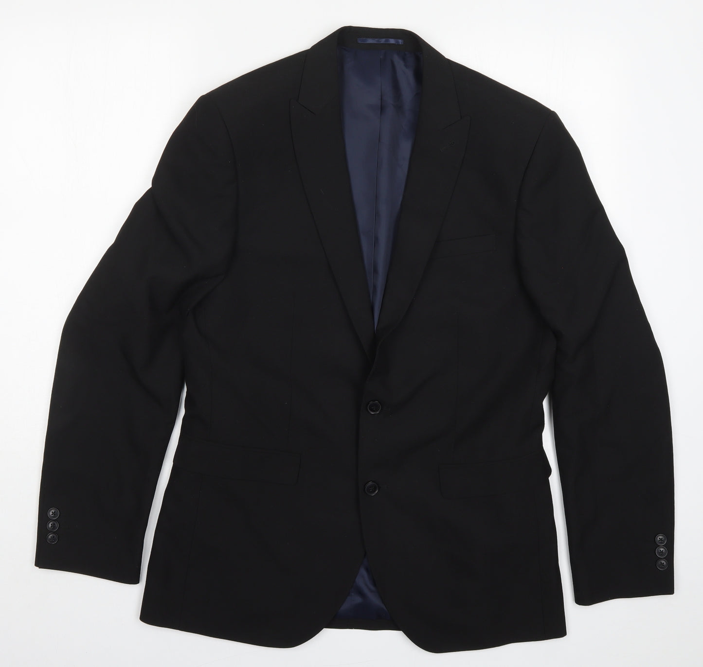 NEXT Mens Black   Jacket Suit Jacket Size 40