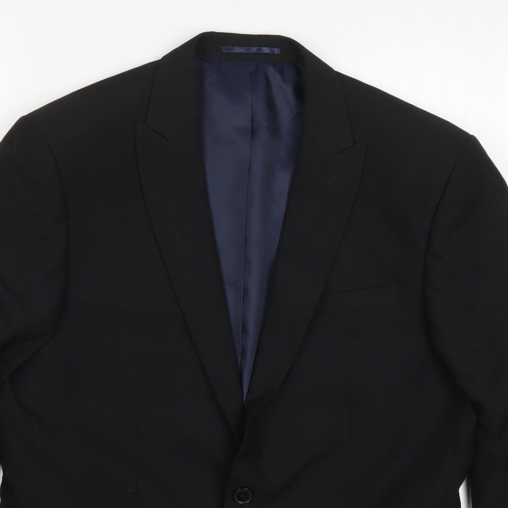 NEXT Mens Black   Jacket Suit Jacket Size 40