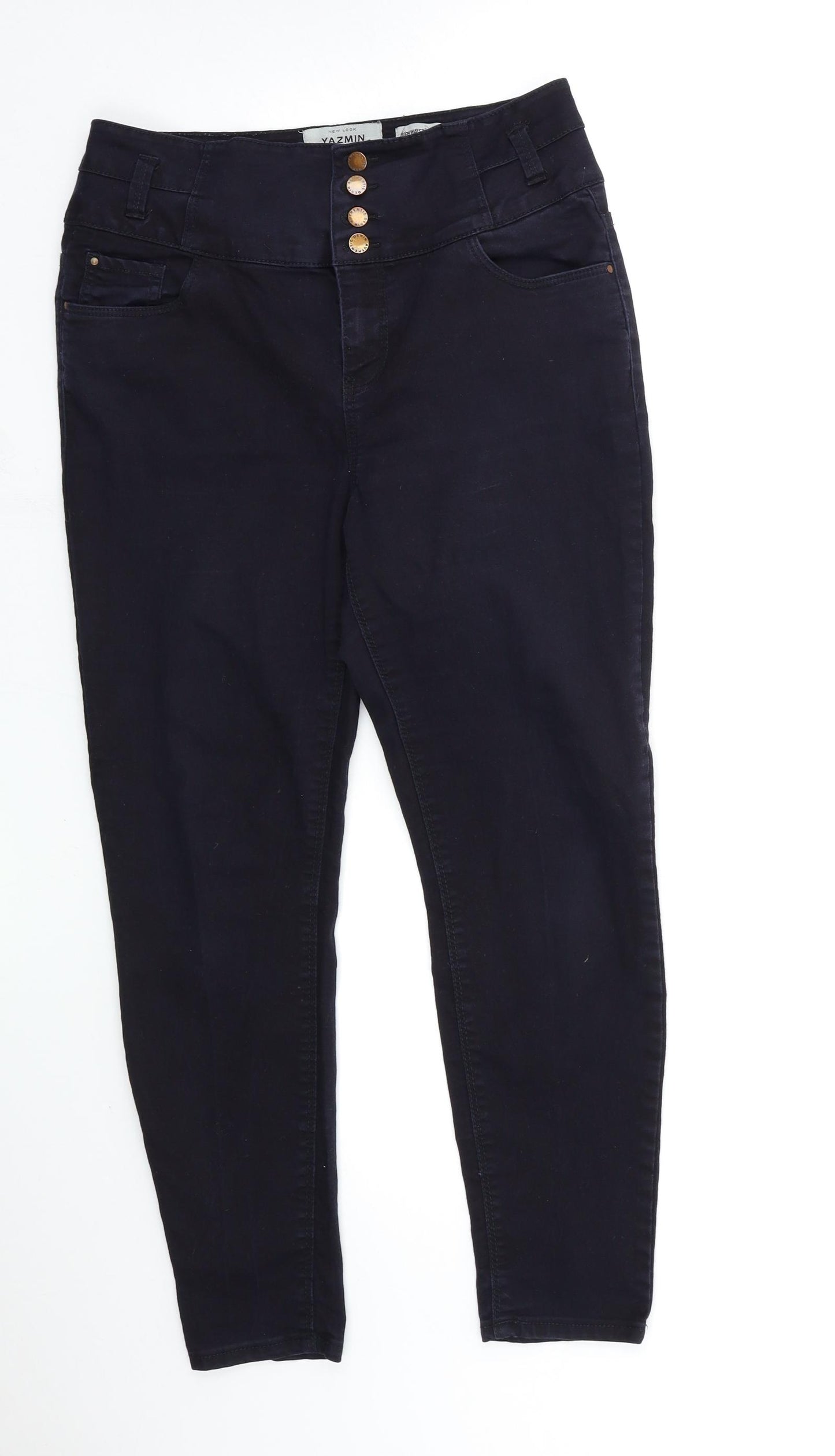 New Look Womens Blue  Denim Skinny Jeans Size 12 L26 in