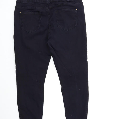 New Look Womens Blue  Denim Skinny Jeans Size 12 L26 in