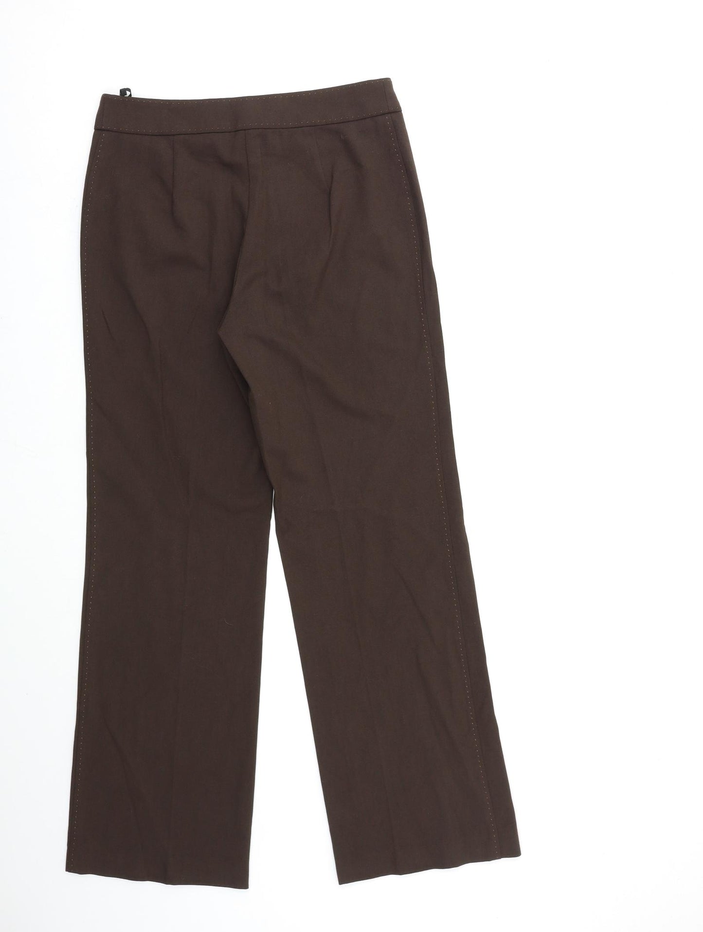 Marks and Spencer Womens Brown   Trousers  Size 8 L29 in