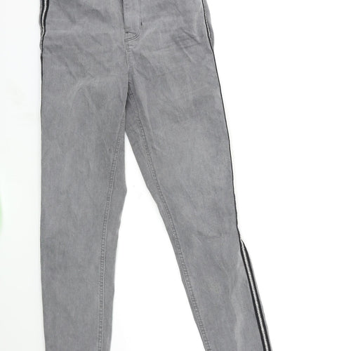Marks and Spencer Womens Grey  Denim Skinny Jeans Size 8 L30 in