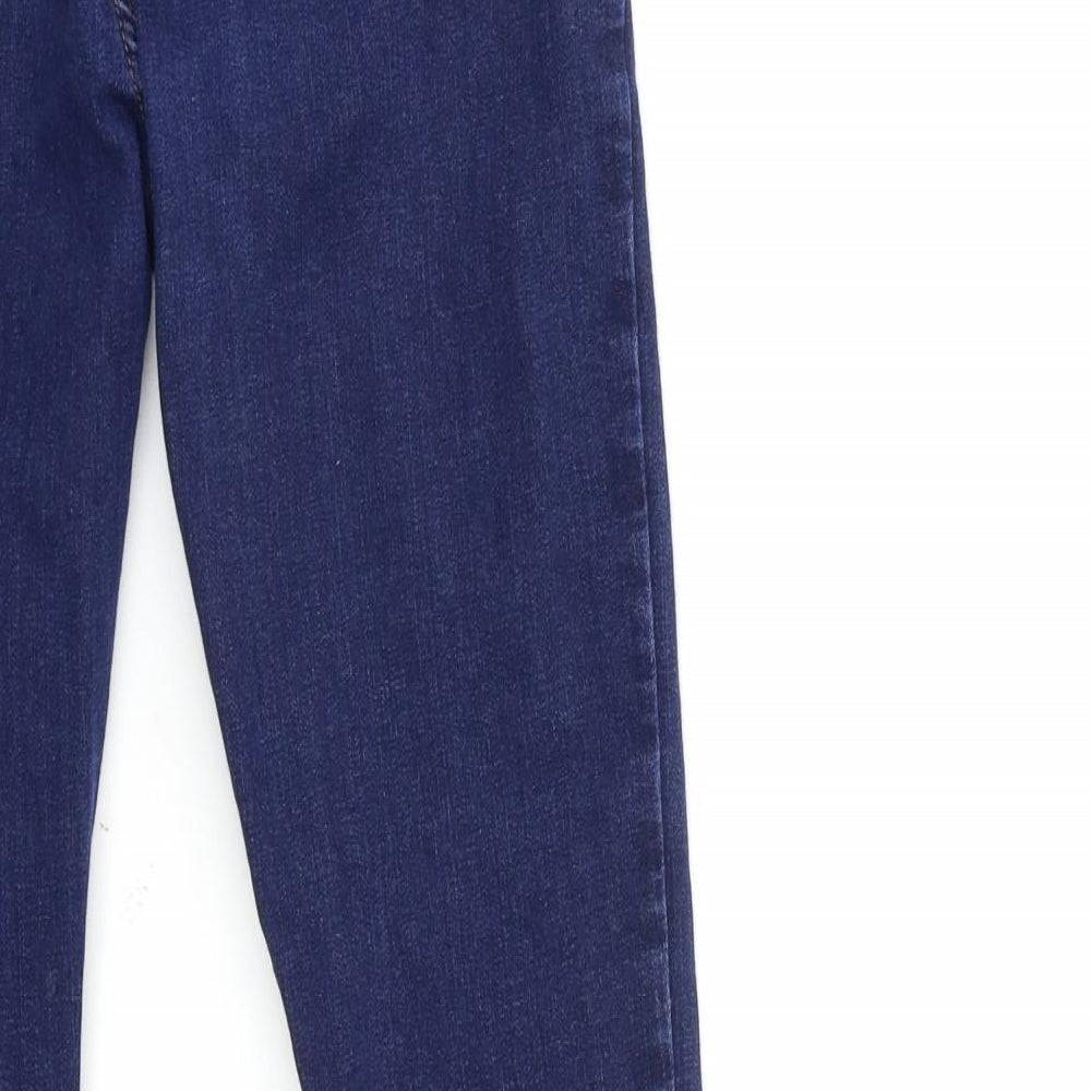 River Island Womens Blue  Denim Skinny Jeans Size 12 L27 in