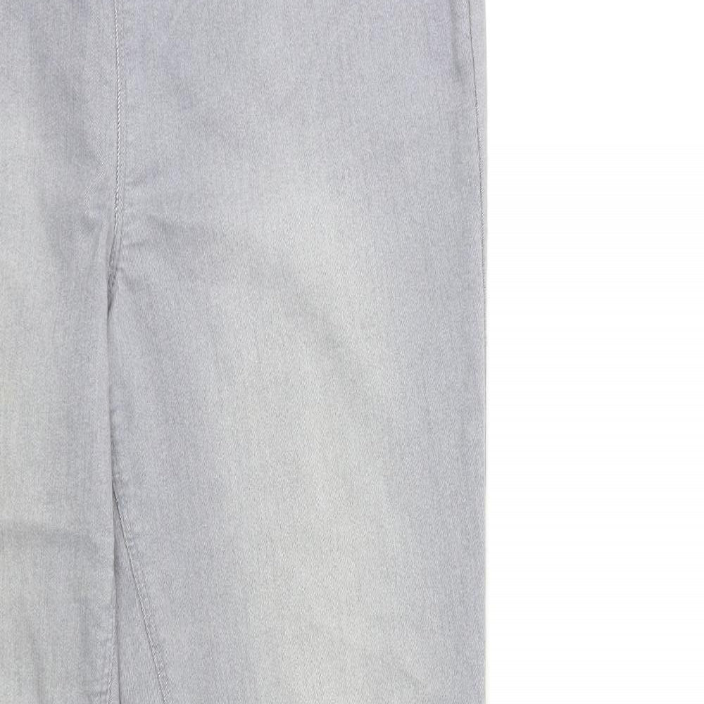 Matalan Womens Grey  Denim Jegging Jeans Size 16 L30 in