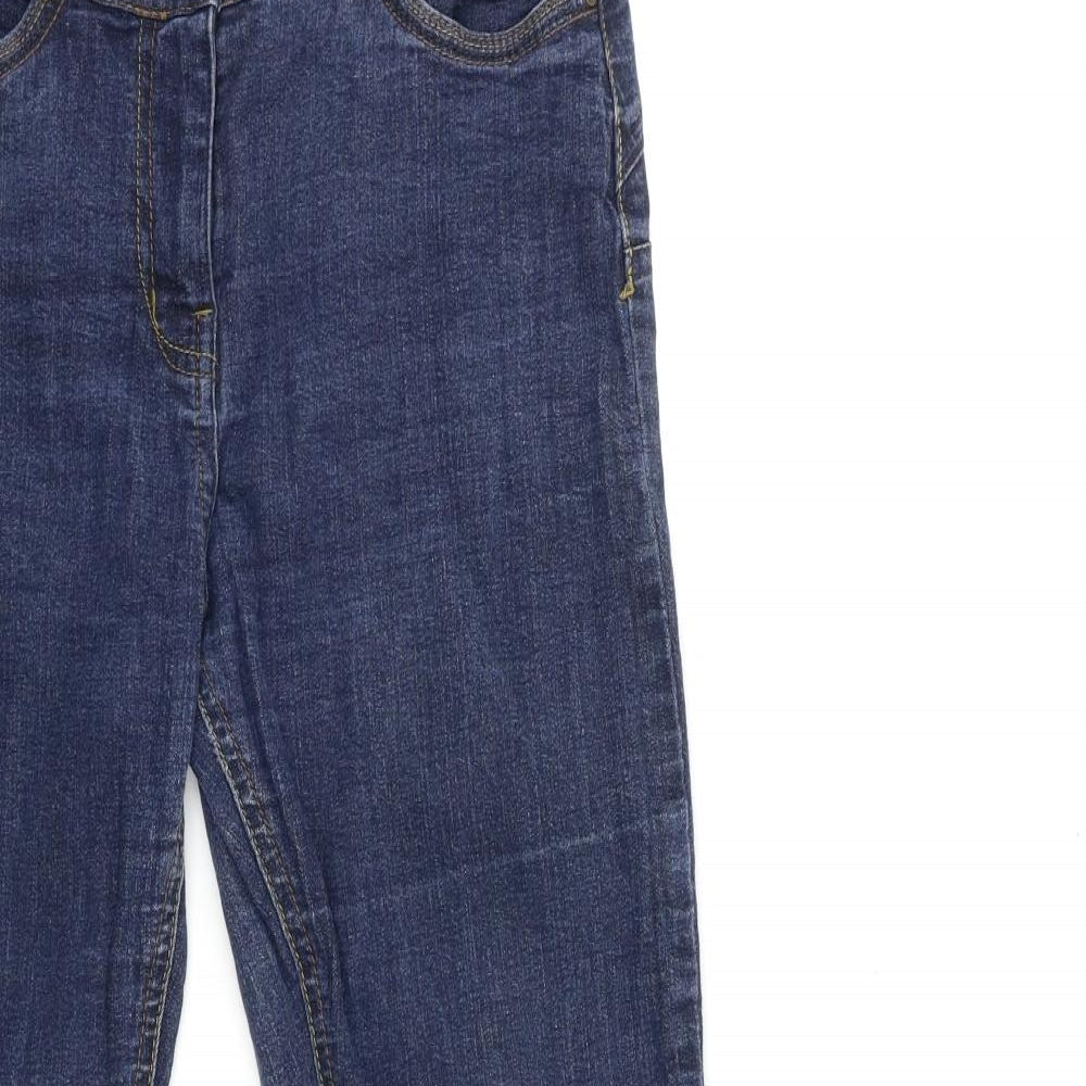 George Womens Blue  Denim Bootcut Jeans Size 12 L30 in