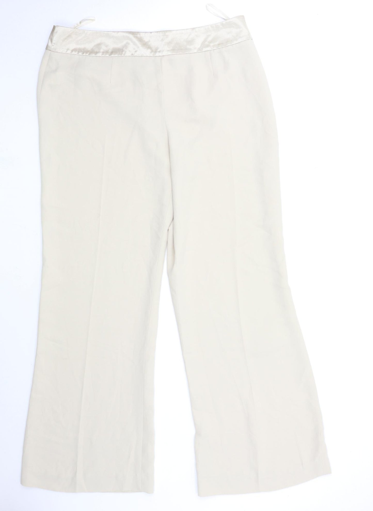 charlotte barclay Womens Beige   Trousers  Size 16 L30 in