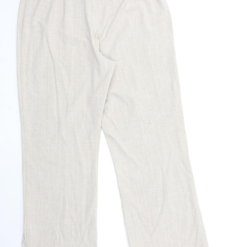 sarah hamilton Womens Beige   Trousers  Size 14 L29 in