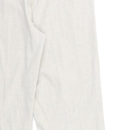 sarah hamilton Womens Beige   Trousers  Size 14 L29 in