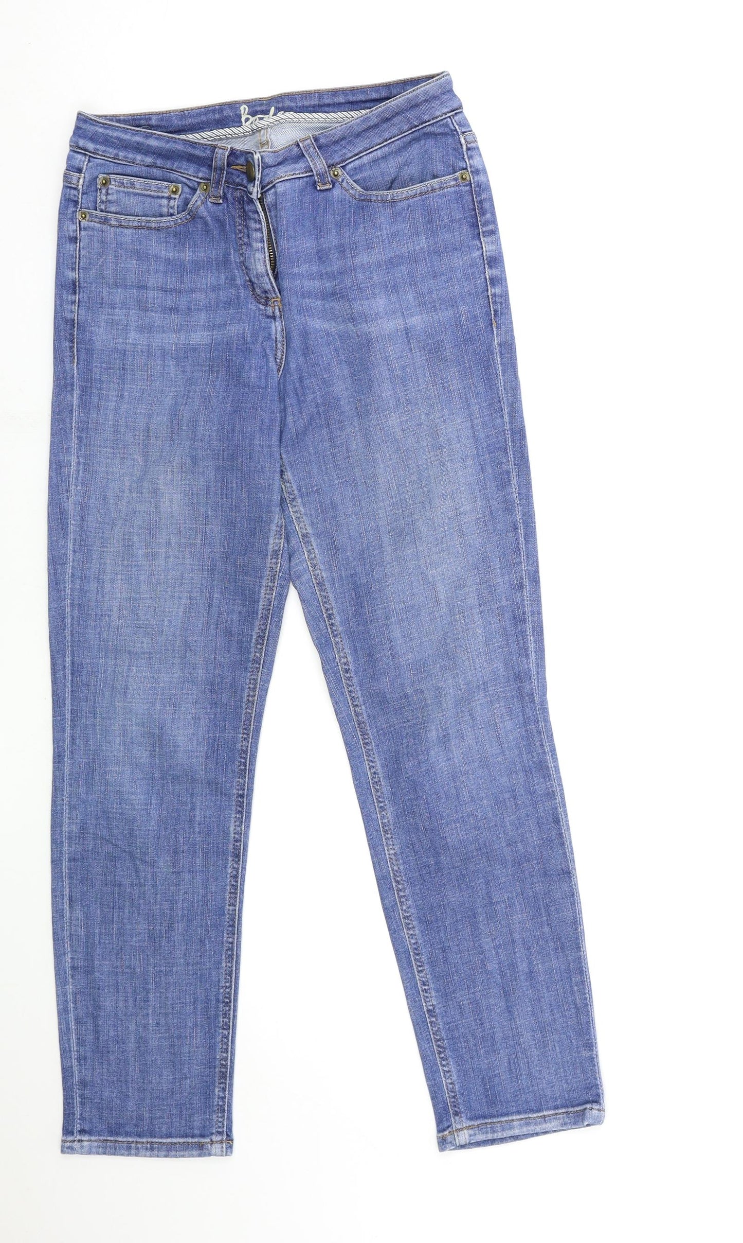Boden Womens Blue  Denim Skinny Jeans Size 6 L27 in