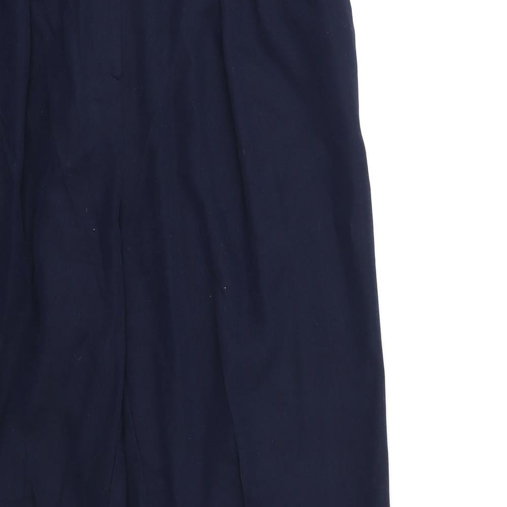 Betty Jackson Womens Blue   Trousers  Size 12 L29 in