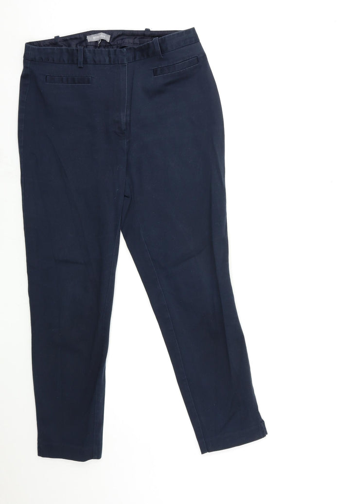 Principles Womens Blue Trousers Size 12 L27 in