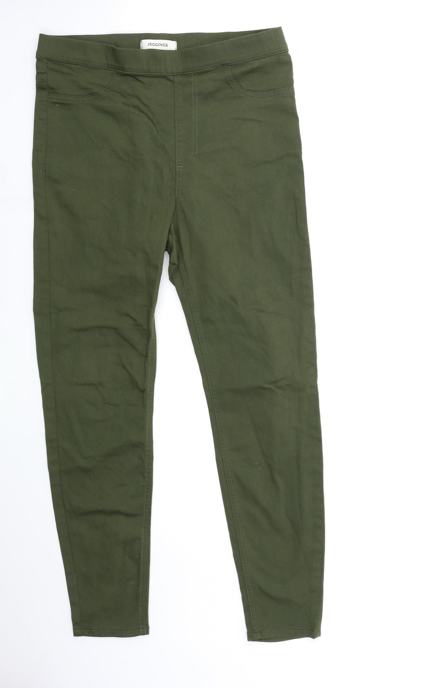 Marks and Spencer Womens Green  Denim Jegging Jeans Size 12 L26 in