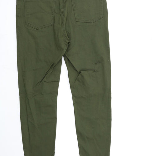 Marks and Spencer Womens Green  Denim Jegging Jeans Size 12 L26 in
